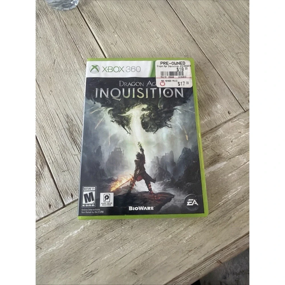 Dragon Age Inquisition - Microsoft Xbox 360 (Manual) VG Disc